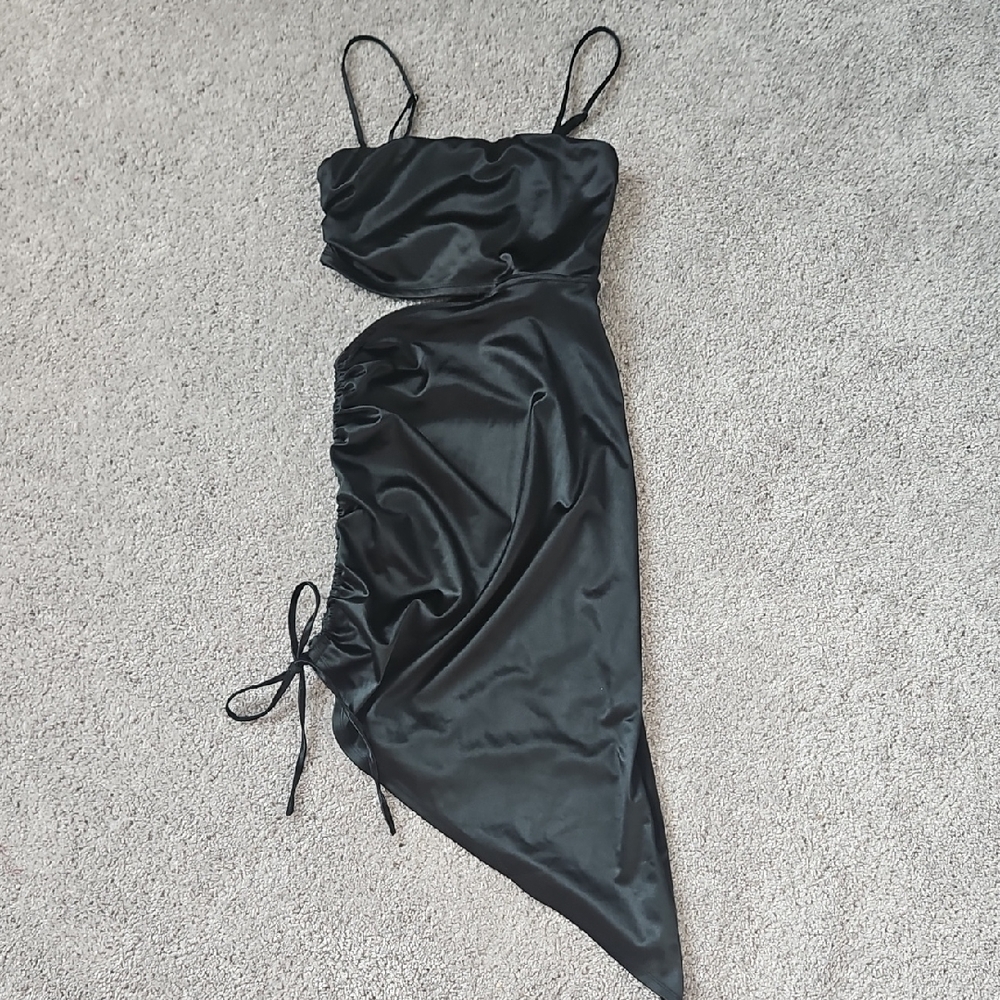 Forever 21 Midnight Asymmetrical Dress